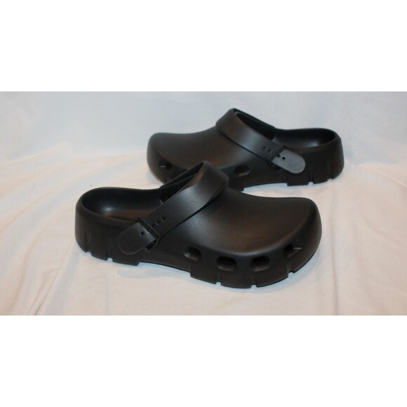 BIRKENSTOCK MEN\'S BIRKI FLOW EVA CLOGS BLACK NEW EU 45 REGULAR US 12 main image 4